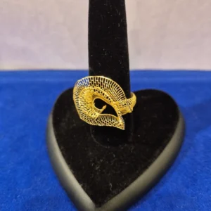 Spiral Filigree Ladies Ring